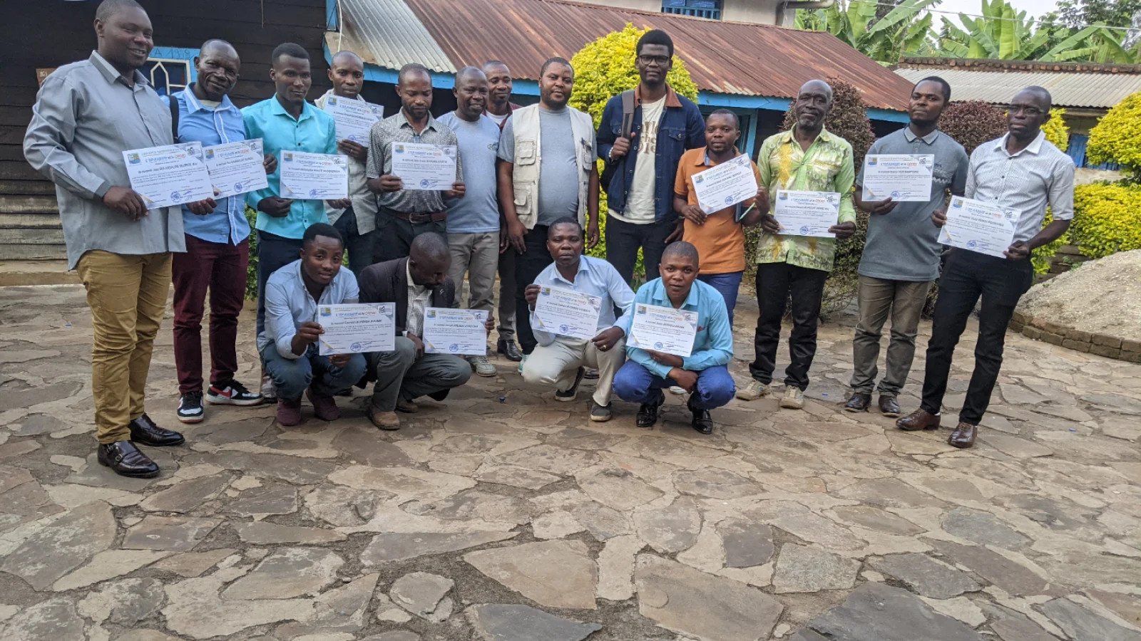 Participants à la formation du CREMD et de l’ISP KABARE sur les outils numériques de conception des questionnaires et de collecte de données